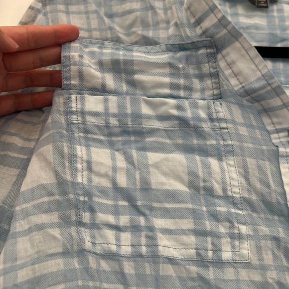 🔥 2 for 20$ / Vince Plaid Blouse - Picture 6 of 17